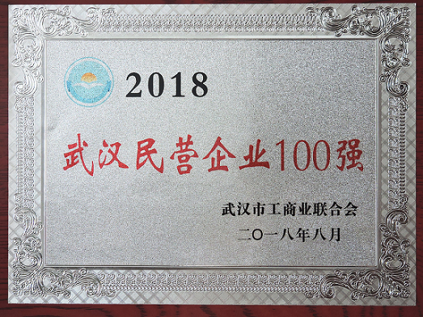 天馬建設(shè)集團榮列“2018武漢民營企業(yè)100強”第50位
